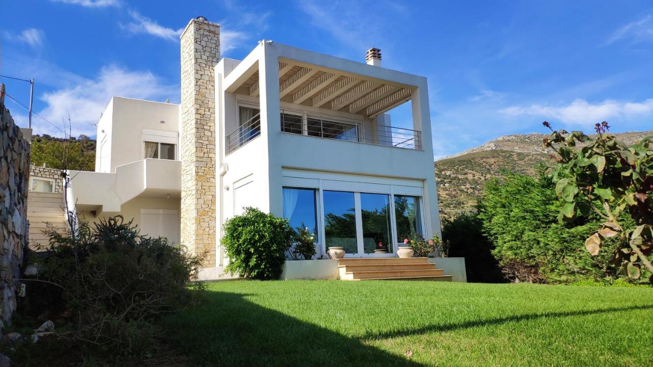 Villa With Aegean Views Akhladheri Ngoại thất bức ảnh
